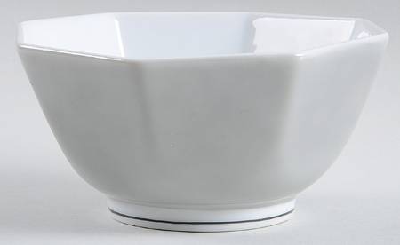 Rondelet Grey 5" Octagonal Vegetable Bowl