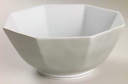 Rondelet Grey 6" Octagonal Vegetable Bowl