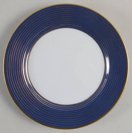 Rondelle Lapis Blue Bread & Butter Plate