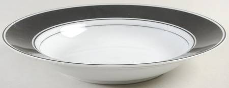 Rondelet Noir Large Rim Soup Bowl