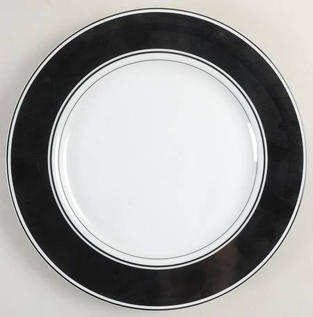 Rondelet Noir Service Plate (Charger)