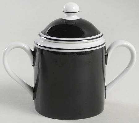 Rondelet Noir Sugar Bowl & Lid