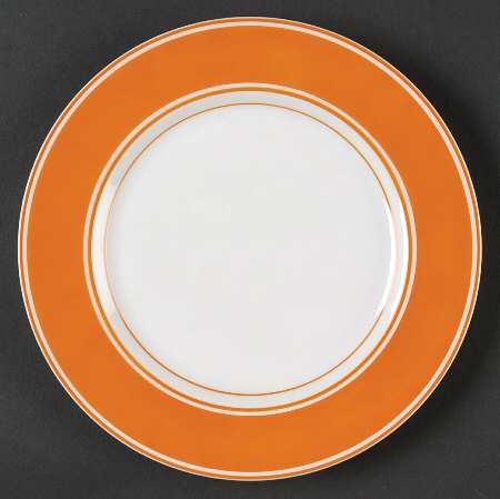Rondelet Butterscotch (Orange) Salad Plate