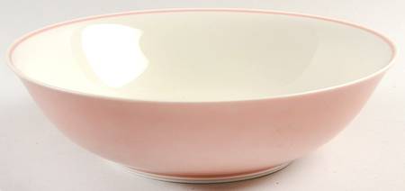 Rondelet Peach (White Background) 9" Round Vegetable Bowl