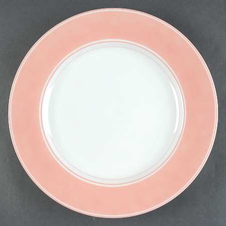 Rondelet Peach (White Background) Service Plate (Charger)