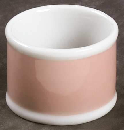 Rondelet Peach (White Background) Napkin Ring