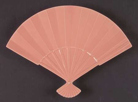 Rondelet Peach (White Background) Fan Plate
