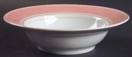 Rondelet Peach (White Background) Soup/Cereal Bowl