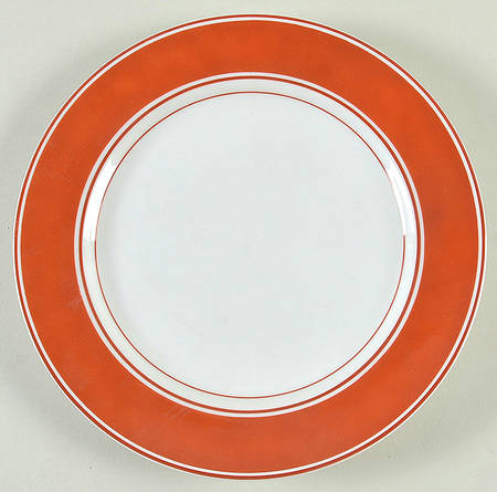 Rondelet Rouge (Red) Luncheon Plate