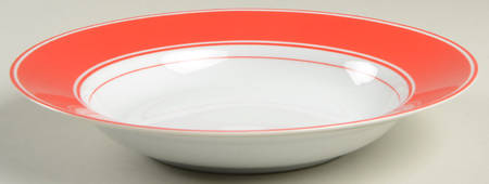 Rondelet Rouge (Red) Large Rim Soup Bowl