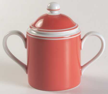 Rondelet Rouge (Red) Sugar Bowl & Lid