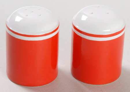 Rondelet Rouge (Red) Individual Salt & Pepper Set