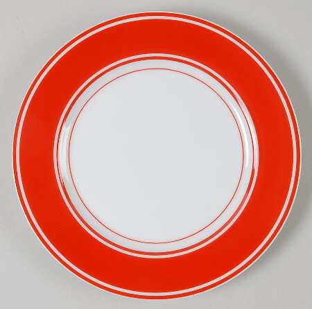 Rondelet Rouge (Red) Bread & Butter Plate