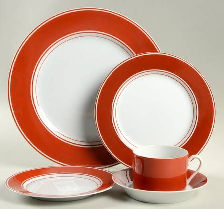 Rondelet Terra Cotta 5 Piece Place Setting by Fitz & Floyd