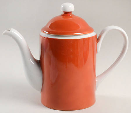 Rondelet Terra Cotta Mini Coffee Pot & Lid
