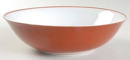 Rondelet Terra Cotta 9" Round Vegetable Bowl