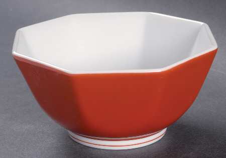 Rondelet Terra Cotta 5" Octagonal Vegetable Bowl