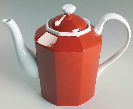 Rondelet Terra Cotta Teapot & Lid