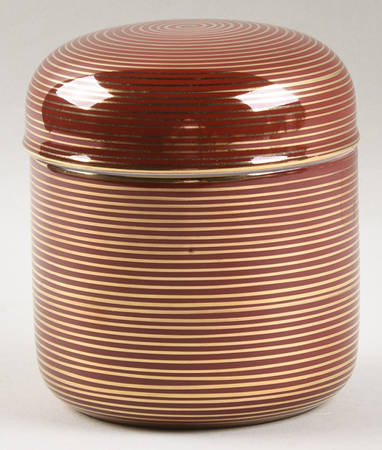 Rondelle Terra Cotta 4" Round Box & Lid