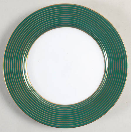 Rondelle Teal Green Bread & Butter Plate