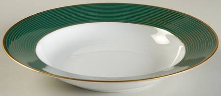 Rondelle Teal Green Large Rim Soup Bowl