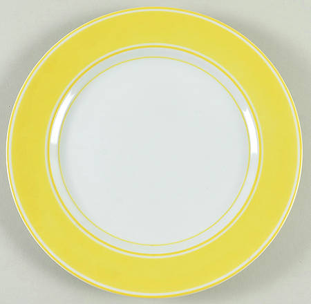 Rondelet Yellow Luncheon Plate