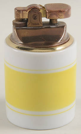 Rondelet Yellow Cigarette Lighter