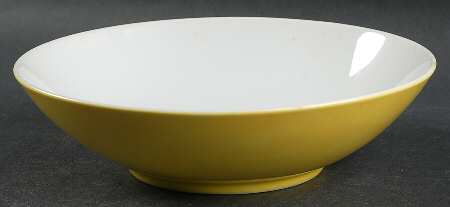Rondelet Yellow 8" Round Vegetable Bowl