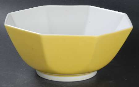 Rondelet Yellow 6" Octagonal Vegetable Bowl