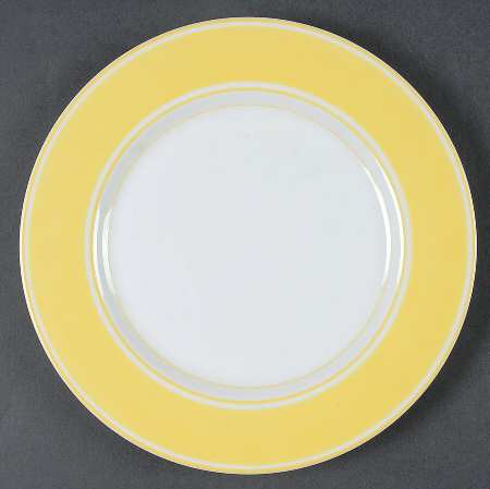 Rondelet Yellow Salad Plate