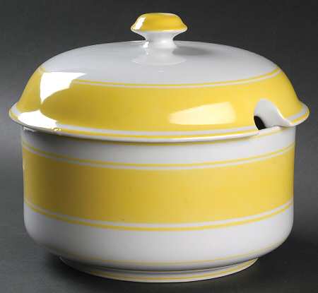 Rondelet Yellow Tureen &  Lid