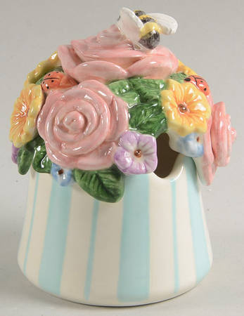 Rose Terrace Sugar Bowl & Lid