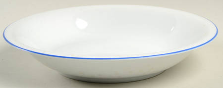 Rouleau Blue Coupe Soup Bowl