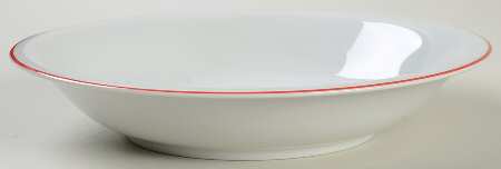Rouleau Red Coupe Soup Bowl