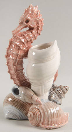 Seahorse Giftware Figural Candlestick