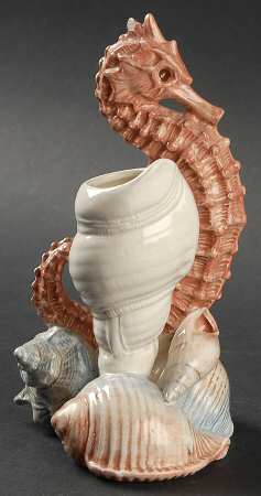 Seahorse Giftware Figural Candlestick