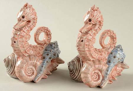 Seahorse Giftware Figural Salt & Pepper Set