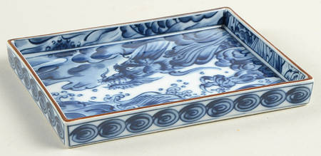 Sea Dragon 6" Rectangular Tray