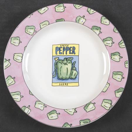 Seed Package Salad Plate