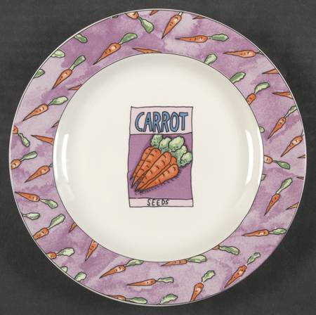 Seed Package Salad Plate