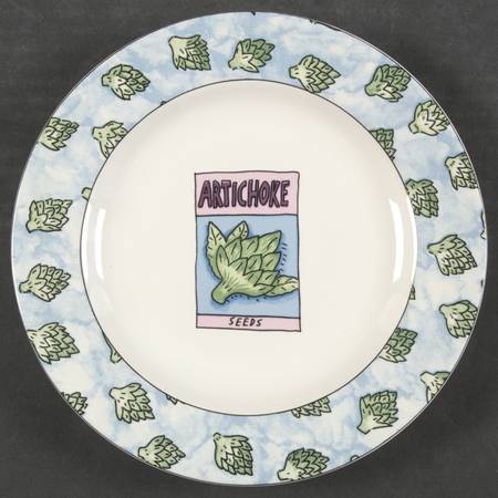Seed Package Salad Plate