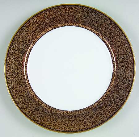 Shagreen Gold (Made In Japan) Dinner Plate