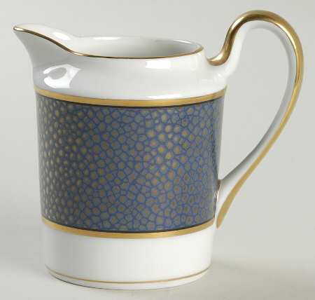 Shagreen Lapis Blue Creamer