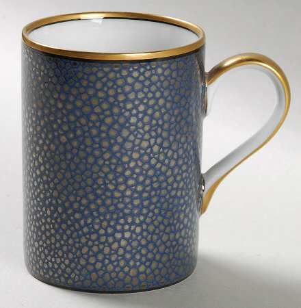 Shagreen Lapis Blue Mug
