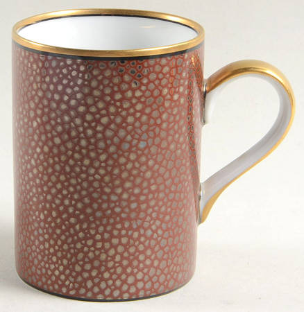Shagreen Sienna Red Mug