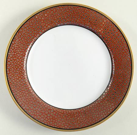 Shagreen Sienna Red Bread & Butter Plate