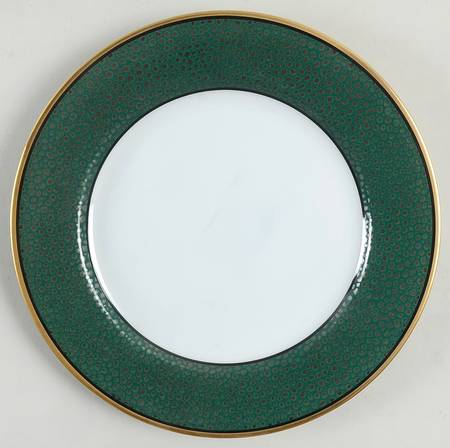 Shagreen Teal Green Salad Plate
