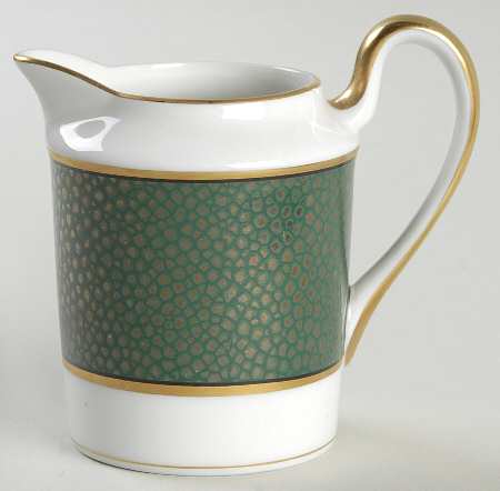 Shagreen Teal Green Creamer