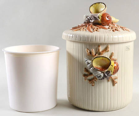 Shell Ice Bucket & Lid