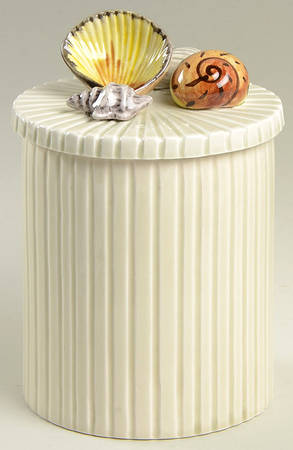 Shell 5" Storage Jar & Lid